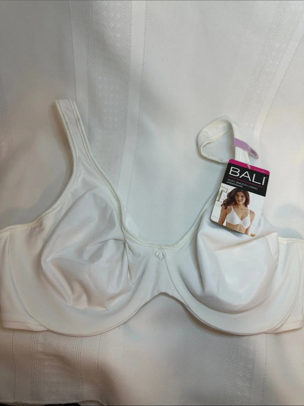 Bali White Full Coverage Underwire Bra